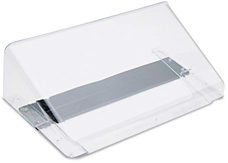 Deflecto Tischaufsteller Classic Image, gerade, A3, Hochformat, 300 x 425 x 118 mm, glasklar, doppelseitige Präsentation, Menükartenhalter, Werbeaufsteller