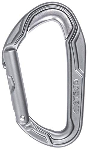 Edelrid Karabiner Bulletproof Straight, Slate, einheitlich