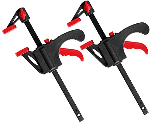 Dekton 2pc 4 Clamp And Spreader - dual-function Design| Quick-release Mechanism| Durable & Strong Grip| Abs Handle And Rotation Button| Converts To Spreader In Seconds