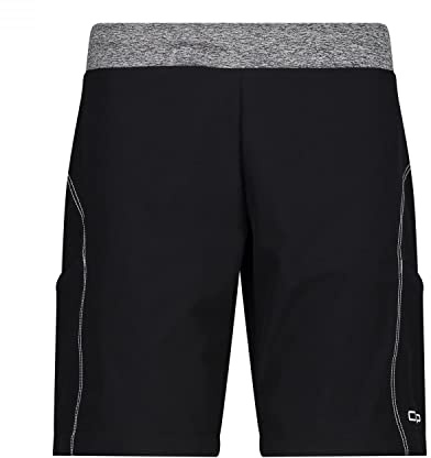 CMP Pantaloncini Light Climb Donna, Nero, 38