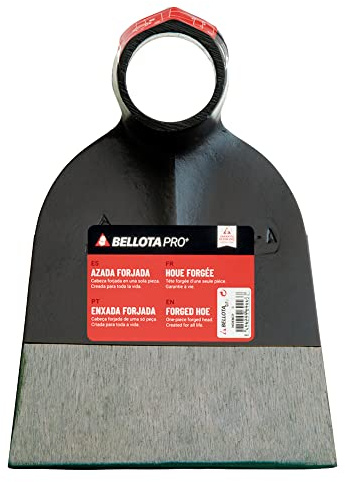 Bellota HOE84AP - Azada de acero especial para agricultura y jardinería, con sistema antigiro.
