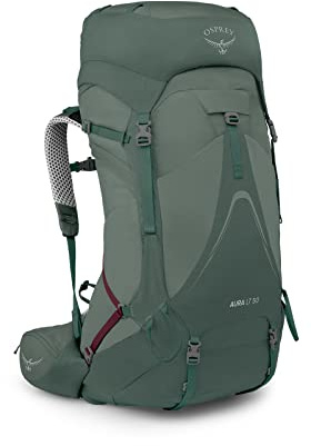 Osprey Aura AG LT Damen-Trekkingrucksack, 50L Medium/Large, Green