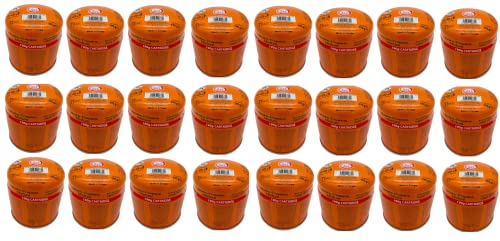 SMH LINE® 72x 190g Butan Stechkartusche Universal Gaskartuschen mit Sicherheitsventil Bunsenbrenner Gas Propan Mix Campingkocher Gaskocher Gasheizung Lötbrenner Gas-Stop-System