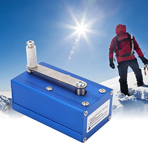 Caricatore per Telefono Ad Alta Potenza a Manovella con Generatore Manuale con Luce COB per la Sopravvivenza di Emergenza