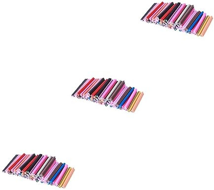 3 Juegos De Pegatinas Para Decoración De Uñas Bastones De Arcilla Polimérica 3d Para Decoración De Uñas Estilo Animal 50 Mm 50 Unidades X 3