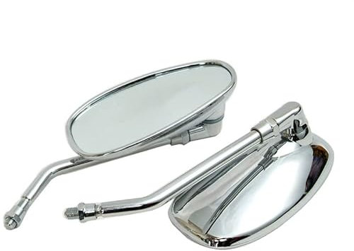 Motorcykel speglar För För Vulcan 1500 1600 1700 2000 500 750 800 900 För Vulcan S Motorcykel Spegel Scooter E-Bike Backspeglar 10mm Motorcykel backspegel