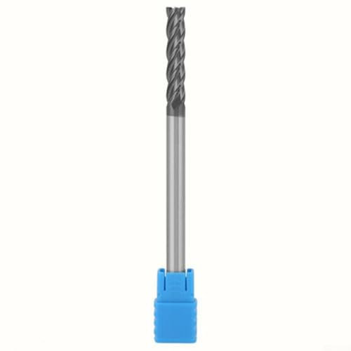 Zoegneer 100 MM Wolframkarbid-Schaftfräser CNC-Fräswerkzeug für legierte Stähle, gehärtete Stähle, Schruppen und Endbearbeitung