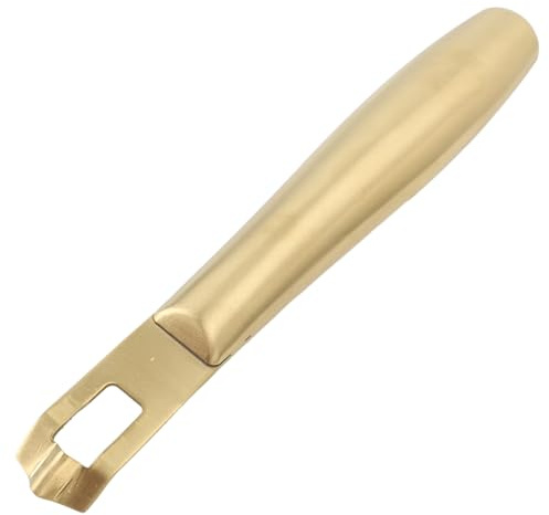 Zester Grater, Stainless Steel Lemon Zest Peeler Tool Orange Citrus Peeling Tool Home Kitchen Fruit Peeler (Gold)