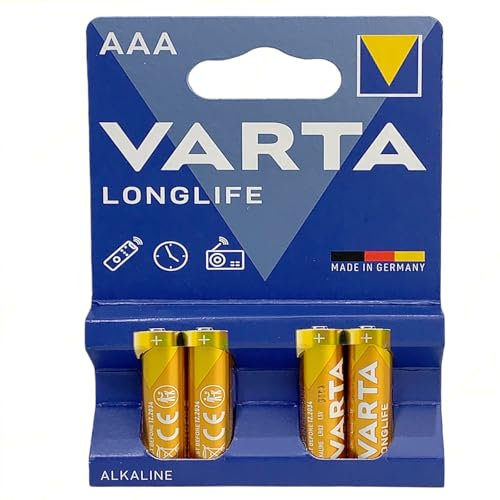 Pilas AAA LR03 Longlife Power alcalinas | 4 paquetes de 4 unidades | Potentes y duraderas para dispositivos de alto consumo | para juguetes, linternas LED y dispositivos inalámbricos