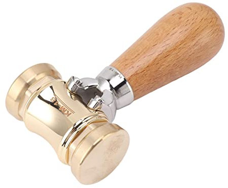 Yomiyuyr Mazo de cincel para carpintería con de madera de haya Mazo de madera resistente con latón y plástico reemplazables para manualidades, reparación del hogar