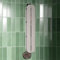 Parametric Style Mueble de baño Estrecho Beige 80x15x14 cm | Estante Flotante de Pared | Organizador de Baño y Ducha | Estantería Cocina Vertical | Accesorios Baño | Almacenaje y Decoración