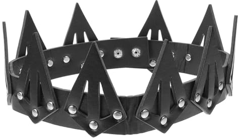 BESPORTBLE Couronne De La Reine Diadème Couronne De La Reine Bandeau Cosplay De La e Gothique Bandeau De Cheveux Costumes D'Halloween Pour Femmes Coronas Costumes