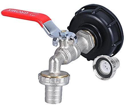 Rubinetto Per Serbatoio,Rubinetto Per Tanica Ton Banel Valve Outlet Serbatoio Acqua Rubinetto Acqua Accessori Faucet Connettore Outlet Serbatoio Acqua rubinetto Valvola rubinetto per giardino(A)