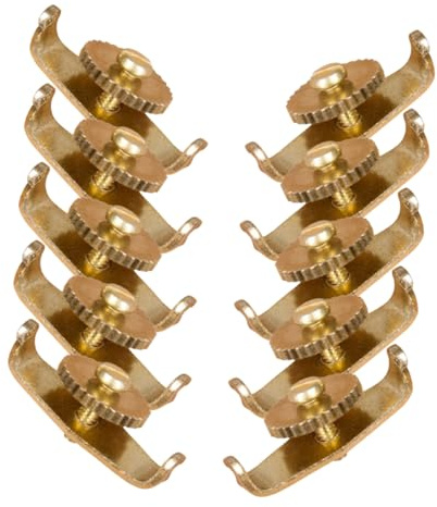 Yardwe 5paare Erhu-stimmgerät Aus Kupfer Geigenstimmgerät Musikinstrumentenstimmwerkzeug Praktisch Für Violine Cello Und Erhu Mit Standardtonfunktion Komfortabel Und Einfach Zu Bedienen