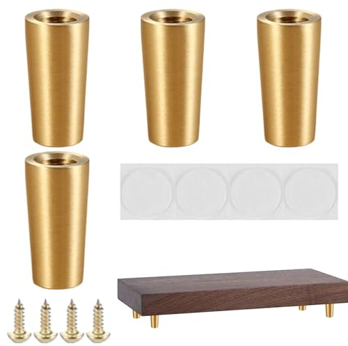 Pieds de meubles - 4 pieds stables pour canapé et canapé, pieds de meubles stables pour bureau, commode, table de chevet, lit, chaise de cuisine, armoire