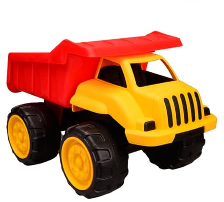 BESPORTBLE Large Beach Toy Car Construction Vehicles Car Toy Tough Truck for Sandpit Play