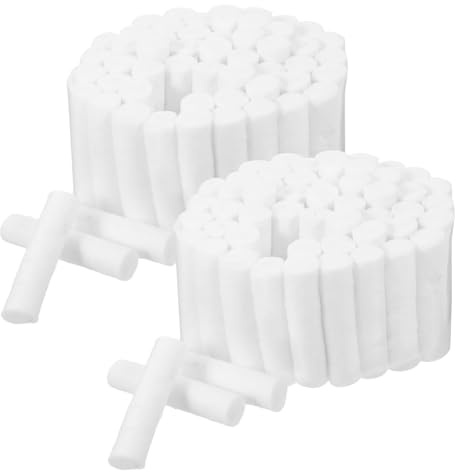 VALICLUD Rollos para Detener Sangrado Alta Absorción para Tatuajes de Labios de Algodón Algodón Desengrasante y Absorber Saliva Color Aleatorio Uso en Hospital y Tatuajes