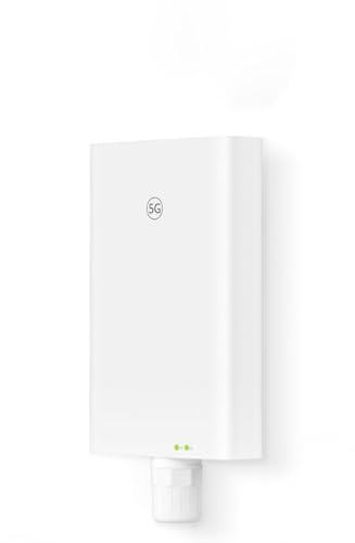 Huawei 5G CPE Max 6 Outdoor Router H362-383 | 5G NR Outdoor CPE | Up to 3.6Gbps | IP67 Weatherproof | High-Gain 5G Antenna | Gigabit Ethernet | Ideal for Rural Broadband & Fixed Wireless Access