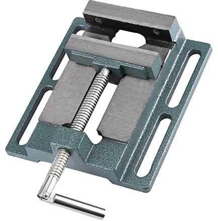 Dioche Étau de Presse pour Perceuse à 3 Forets PHheavy Duty 4 - Outil de Machiniste en Fonte avec Force de Serrage Améliorée pour un Usinage de Précision - Idéal pour une Utilisation en Atelier