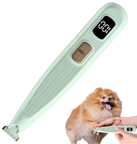 Cortapelos para perros de acicalamiento,Inalámbrico recargable,Máquina de Cortar Pelo para Mascotas para el Acicalamiento - Para el hogar, apartamento, viajes, gatos, cachorros, pelo largo y grueso,