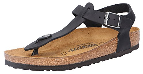 Birkenstock Kairo FL Damen-Clogs, Schwarz, 44 EU