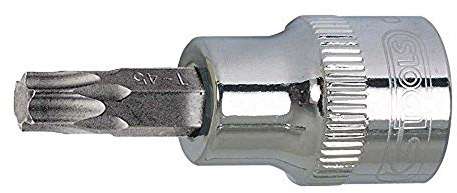 KS Tools 922.1684 Douille tournevis ULTIMATE TORX® 1/2'', L.55 mm - T40 | Douille tournevis ULTIMATE TORX® 1/2'', L.55 mm - T40, Chrome Vanadium, résistant