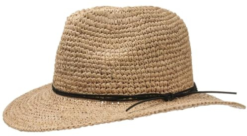 Barts Celery Summer Hut Damenhut Strohhut Sonnenhut Sommerhut Strandhut Damen - mit Lederband Sommer Frühling-Sommer