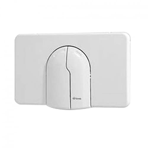 Wisa 2100 Plaque de commande avec dualflush Blanc