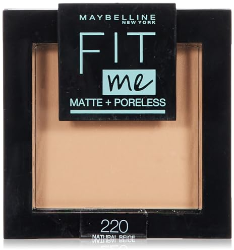 Maybelline Fit Me Matte & Poreless Oil Control Setting Powder 220 Natural Beige