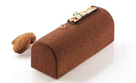 Silikomart SF130 - STAMPO IN SILICONE N.9 MIDI BUCHE 84X32 H 35 MM TERRACOTTA