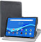 LiuShan per Smart Tab M10 Plus Custodia, 360 gradi di rotazione custodia in Pelle PU con supporto caso per 10.3 Lenovo Smart Tab M10 Plus/Tab M10 FHD Plus (2nd Gen) TB-X606F tablet,Nero