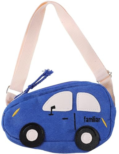 VALICLUD Kleinkind Crossbody Geldbörse Mini Umhängetasche für Mädchen Jungen Cartoon Autos Umhängetasche