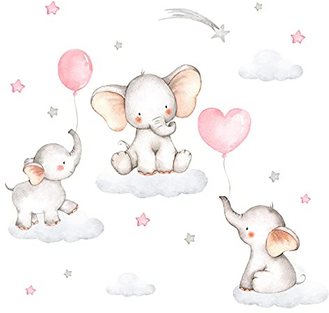 Little Deco Elefanten mit Ballons DL212-38