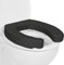 Vive Cojín para asiento de inodoro (espuma acolchada suave), accesorio de baño acolchado suave fácil de limpiar, asientos alargados, estándar, dona cómoda y de apoyo para discapacitados, adultos