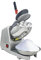 TABODD 300W Broyeur à Glace électrique à Double Couteau, 220V-240V Machine à Glace Pilée 65 kg/h électrique Commerciale de Machine à Smoothie Restaurants Bars Fêtes,Argent