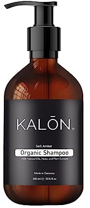 kalōn Organic Shampoo - Luxuriöse Mischung aus ätherischen Ölen & Pflanzenextrakten - Bio, handgefertigt, vegan, unisex, Made in Germany für weiches, strahlendes, & gut riechendes Haar, alle Haartypen