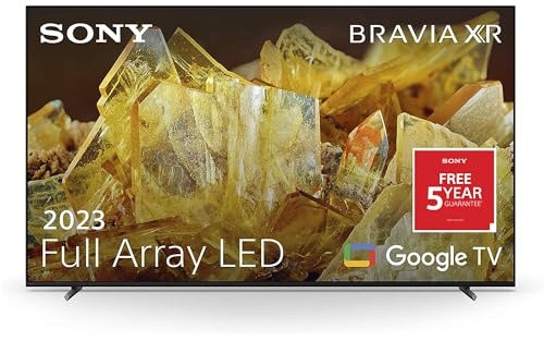 Sony BRAVIA XR, XR-98X90L, 98 Inch, Full Array LED, Smart TV, 4K HDR, Google TV, ECO PACK, BRAVIA CORE, Perfect for PlayStation5, Aluminium Seamless Edge Design
