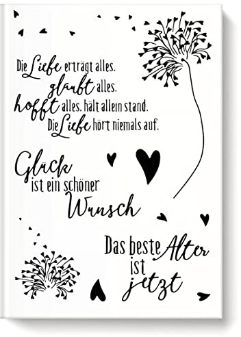 Silikonstempel Sprüche Deutsch,Clear Stamps Deutsch Transparente Stempel für Bastelarbeiten, Scrapbooking, Prägung, Fotoalbum, Dekoration (08)