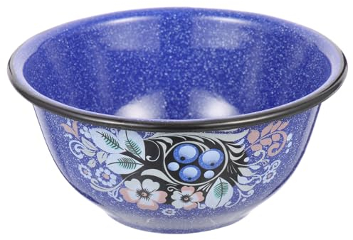 Luxshiny Tazón De Ramen De Cerámica Enamelada Bol Conveniente Para Sopa Fideos Fácil De Limpiar Almacenar Para Uso Doméstico Cocina