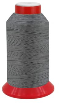 fuwi HT Jeansgarn Stärke 40 - Hochfestes UV-beständiges Nähgarn für Leder, Polster & Outdoor - Reißfester Zwirn, 5.200 cN, für Industrie- & Sattlermaschinen, 800 Meter (0165 Staubgrau)
