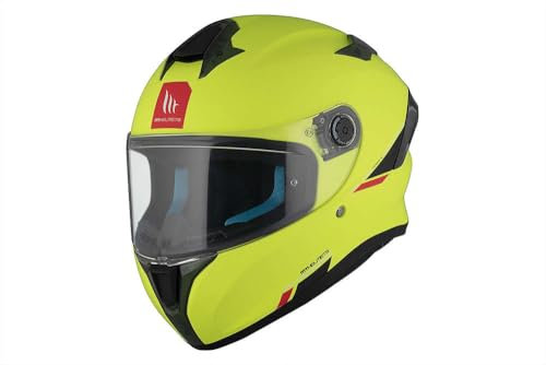 MT HELMETS Targo S Integralhelm, gelb, 13430000325, Größe M