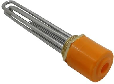 UAMOU Water heater rod 1pc heating element for controller constant temperature electric tubular heater flange heating tube immersion Cheerfully (Size : 58mm 220-380V 9KW)