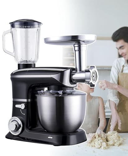 Frullatore E Spremiagrumi, Miscelatore Da Cucina 3 In 1, Robot Da Cucina Per La Casa/Commerciale, Facile Da Usare E Spazzare, Per Feste Di Compleanno, Team Building Aziendale,Black