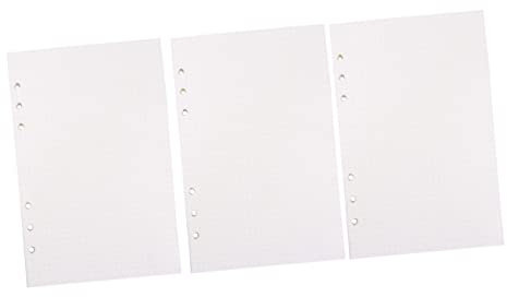 DIYEAH 135blätter Nachfüllpapier Loseblattpapier Ersatzpapier Für Notizbücher Füllpapier Für Schul Und Reise-tagebücher Punktmuster Für