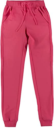 WORKTEAM Pantalón Sanitario Mujer, Tejido Elástico. Uniforme Sanitario, Médico, Enfermera, Dentista, Estética, Veterinaria. Mujer Rosa Fucsia S