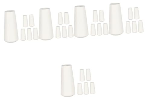 Cabilock 30pcs Wooden Cord Pulls Blind Cord Tassels Knobs Drops Pulls Ends Blind