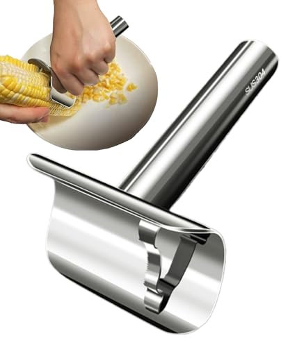 Pelapatate di mais | Sbucciatore e rimozione di pannocchie di mais in acciaio inossidabile,Accessorio da cucina economico con manico ergonomico per uso professionale o domestico