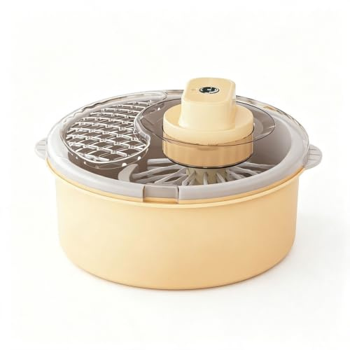Lavatrice elettrica for frutta, centrifuga for insalata senza fili da 4000 ml con batteria da 1500 mAh