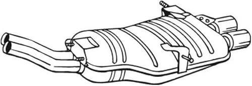 BOSAL Endschalldämpfer 247-531