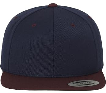 Flex fit - Gorra de béisbol - para hombre, Multicolor (Nvy/Maroon), Talla única